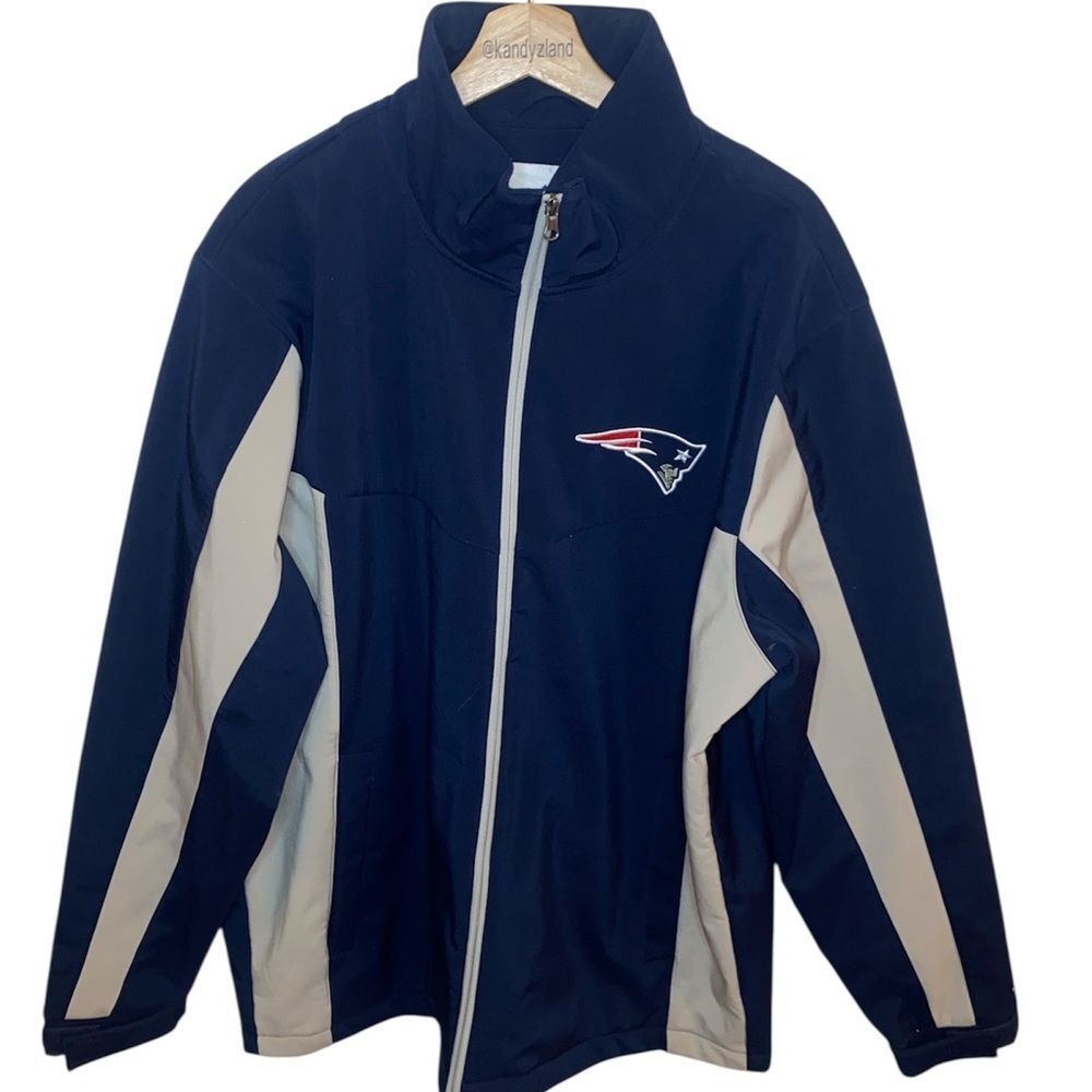 NFL New England Patriots Mens Full Zip Jacket